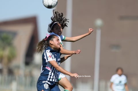 Santos Laguna vs Rayadas de Monterrey femenil Sub 17, jornada 1 clausura 2022