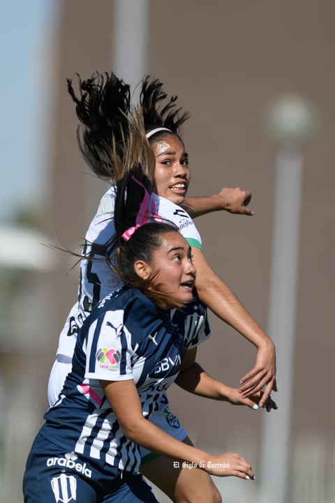 Santos Laguna vs Rayadas de Monterrey femenil Sub 17, jornada 1 clausura 2022