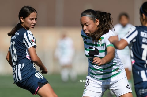 Santos Laguna vs Rayadas de Monterrey femenil Sub 17, jornada 1 clausura 2022