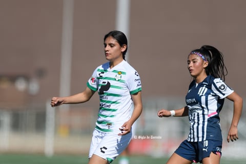 Santos Laguna vs Rayadas de Monterrey femenil Sub 17, jornada 1 clausura 2022