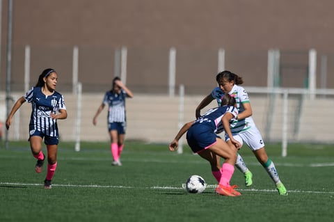 Santos Laguna vs Rayadas de Monterrey femenil Sub 17, jornada 1 clausura 2022