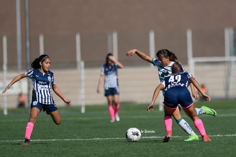 Santos Laguna vs Rayadas de Monterrey femenil Sub 17, jornada 1 clausura 2022