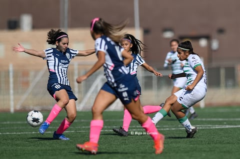 Santos Laguna vs Rayadas de Monterrey femenil Sub 17, jornada 1 clausura 2022