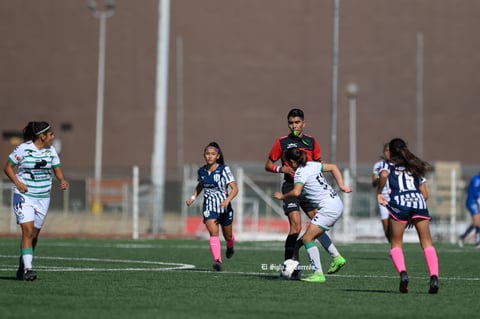 Santos Laguna vs Rayadas de Monterrey femenil Sub 17, jornada 1 clausura 2022