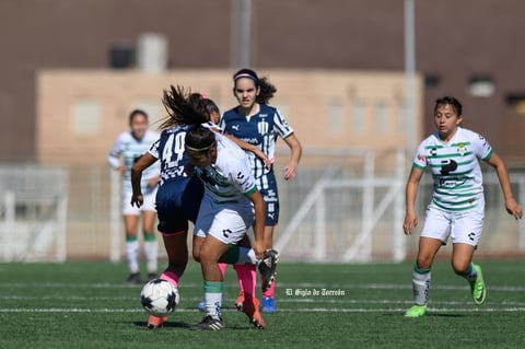 Santos Laguna vs Rayadas de Monterrey femenil Sub 17, jornada 1 clausura 2022