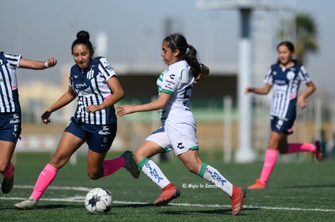 Santos Laguna vs Rayadas de Monterrey femenil Sub 17, jornada 1 clausura 2022