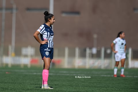 Santos Laguna vs Rayadas de Monterrey femenil Sub 17, jornada 1 clausura 2022