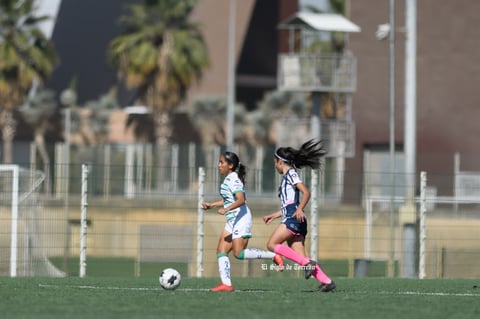 Santos Laguna vs Rayadas de Monterrey femenil Sub 17, jornada 1 clausura 2022