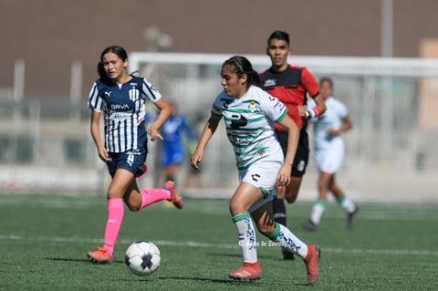 Santos Laguna vs Rayadas de Monterrey femenil Sub 17, jornada 1 clausura 2022
