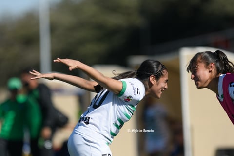 Celebración, gol de Judith Félix