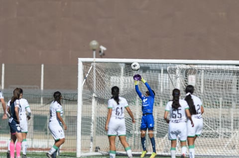 Santos Laguna vs Rayadas de Monterrey femenil Sub 17, jornada 1 clausura 2022