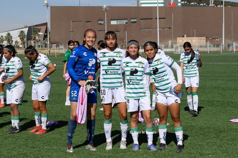 Santos Laguna vs Rayadas de Monterrey femenil Sub 17, jornada 1 clausura 2022