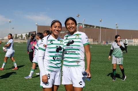 Santos Laguna vs Rayadas de Monterrey femenil Sub 17, jornada 1 clausura 2022