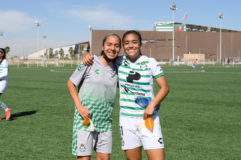 Santos Laguna vs Rayadas de Monterrey femenil Sub 17, jornada 1 clausura 2022