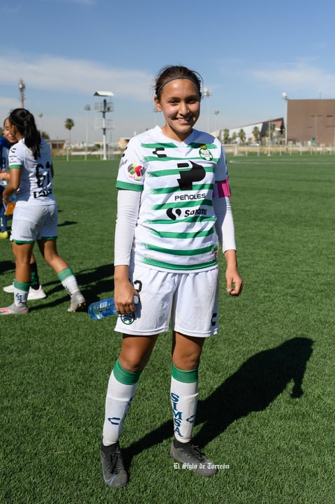 Santos Laguna vs Rayadas de Monterrey femenil Sub 17, jornada 1 clausura 2022