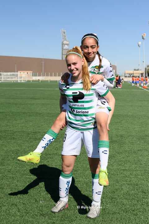 Santos Laguna vs Rayadas de Monterrey femenil Sub 17, jornada 1 clausura 2022
