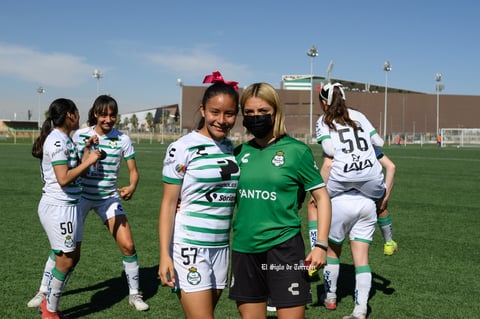 Santos Laguna vs Rayadas de Monterrey femenil Sub 17, jornada 1 clausura 2022