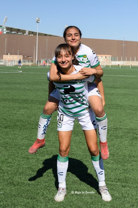 Santos Laguna vs Rayadas de Monterrey femenil Sub 17, jornada 1 clausura 2022