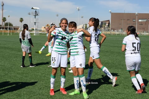 Santos Laguna vs Rayadas de Monterrey femenil Sub 17, jornada 1 clausura 2022