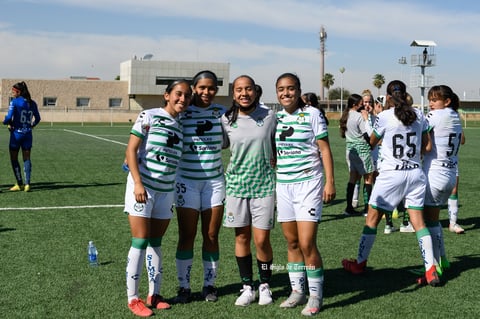 Santos Laguna vs Rayadas de Monterrey femenil Sub 17, jornada 1 clausura 2022