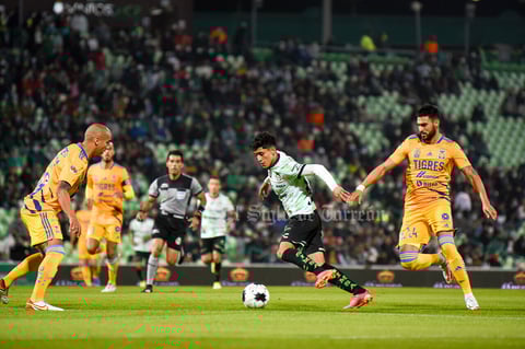 Santos Laguna inicia Clausura 2022 con empate frente a Tigres UANL