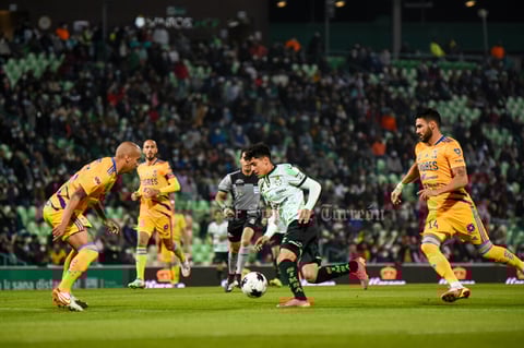Santos Laguna inicia Clausura 2022 con empate frente a Tigres UANL