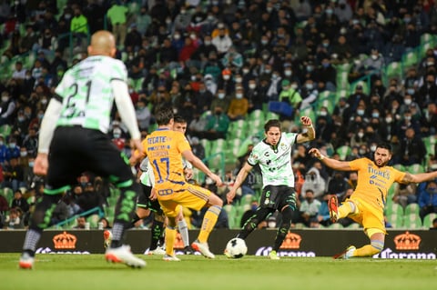 Santos Laguna inicia Clausura 2022 con empate frente a Tigres UANL