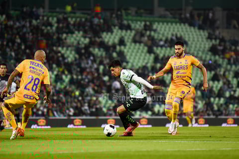 Santos Laguna inicia Clausura 2022 con empate frente a Tigres UANL