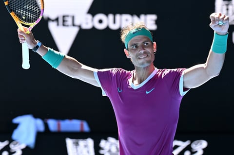 Rafael Nadal acaba con Yannick Hanfmann en segunda