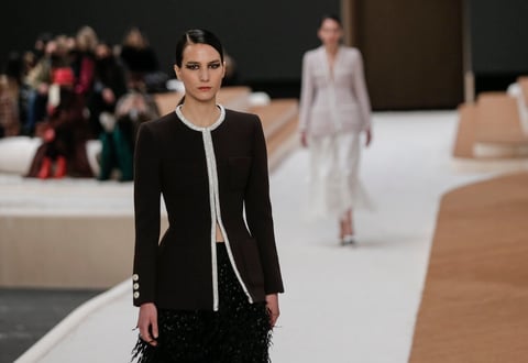 Desfile de Alta Costura de esa 'maison' francesa, Chanel
