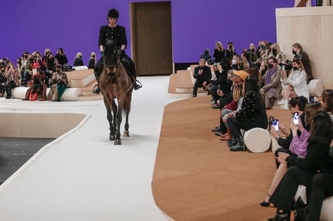 Desfile de Alta Costura de esa 'maison' francesa, Chanel