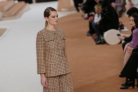 Desfile de Alta Costura de esa 'maison' francesa, Chanel