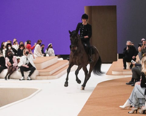 Desfile de Alta Costura de esa 'maison' francesa, Chanel