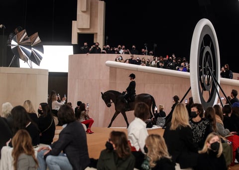 Desfile de Alta Costura de esa 'maison' francesa, Chanel