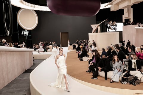 Desfile de Alta Costura de esa 'maison' francesa, Chanel