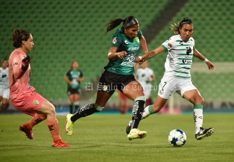 SANTOS FEMENIL CONTRA LEON