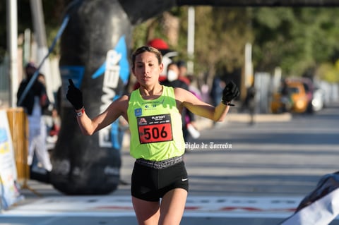 María Elena Valtierra Mejía, campeona femenil 21K