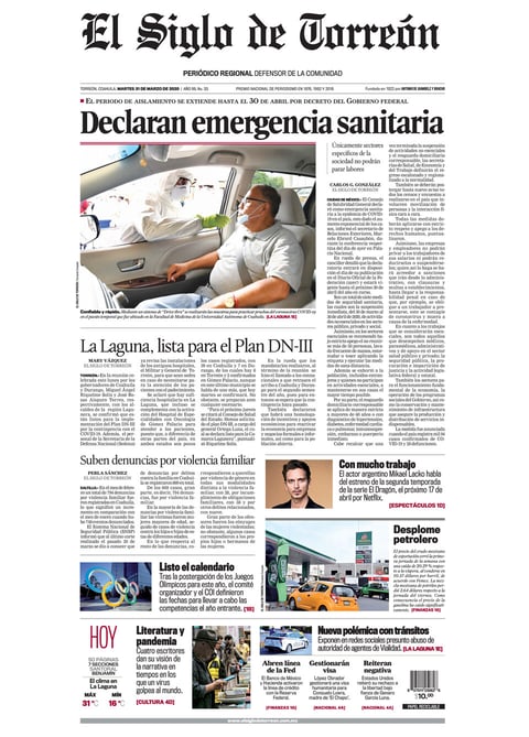 100 AÑOS EN PORTADA