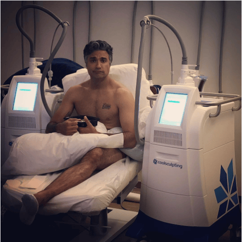 Jaime Camil recurrió a un tratamiento no invasivo llamado cool sculpting.