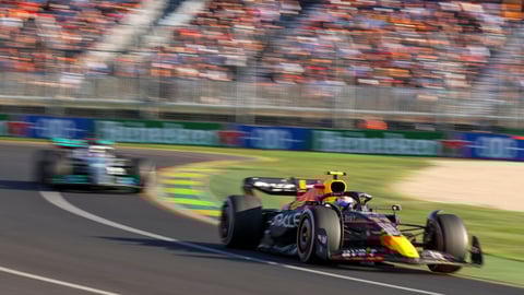 Primer podio para Checo Pérez en el 2022