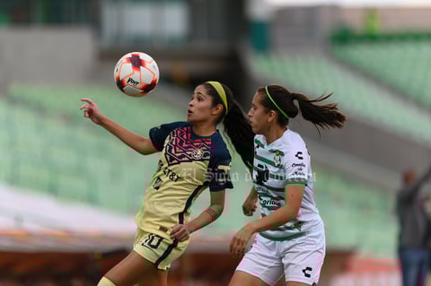 Guerreras del Santos Laguna vs Águilas del América, Liga femenil