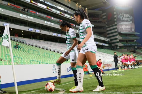 Olga Trasviña #22, Media, Santos
Lucero Lara #5, Defensa, Santos