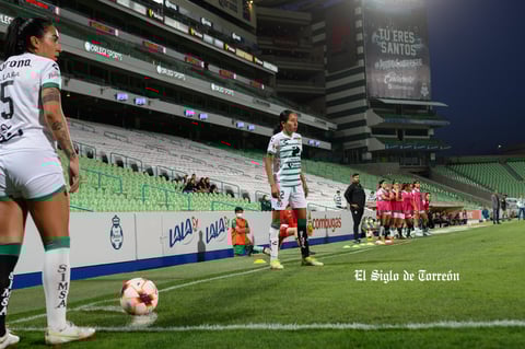 Olga Trasviña #22, Media, Santos
Lucero Lara #5, Defensa, Santos