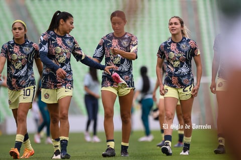 Guerreras del Santos Laguna vs Águilas del América, Liga femenil