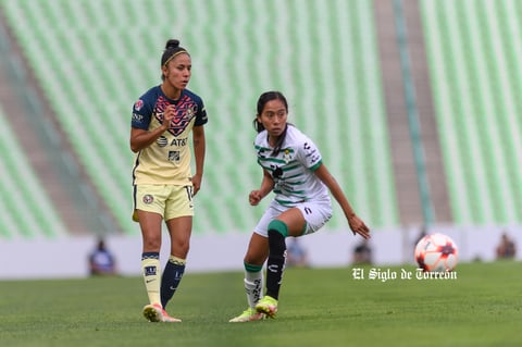 Guerreras del Santos Laguna vs Águilas del América, Liga femenil
