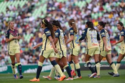 Guerreras del Santos Laguna vs Águilas del América, Liga femenil