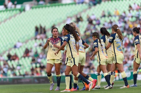 Guerreras del Santos Laguna vs Águilas del América, Liga femenil