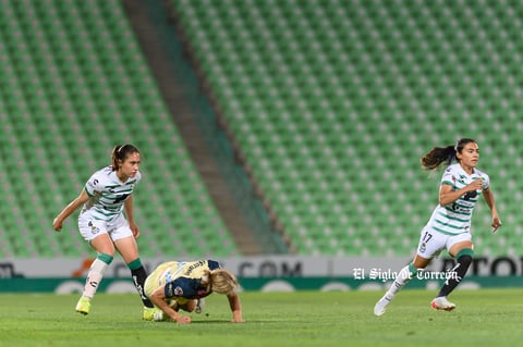 Guerreras del Santos Laguna vs Águilas del América, Liga femenil