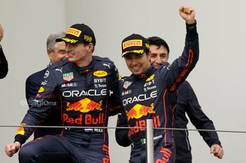 'Checo' Pérez queda en segundo lugar después de Max Verstappen