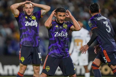 Pumas y Seattle Sounders empatan en final de ida de la Concachampions